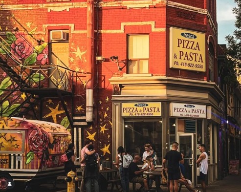 Our storefront on College Street